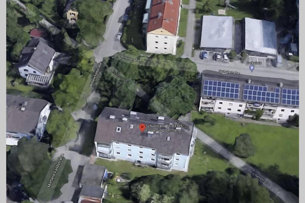 Eg Rechts -Wunderschone 80M² Grosse 3-Zimmer City Wohnung Nahe Salzburg Freilassing Buitenkant foto