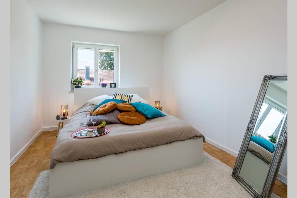 Eg Rechts -Wunderschone 80M² Grosse 3-Zimmer City Wohnung Nahe Salzburg Freilassing Buitenkant foto